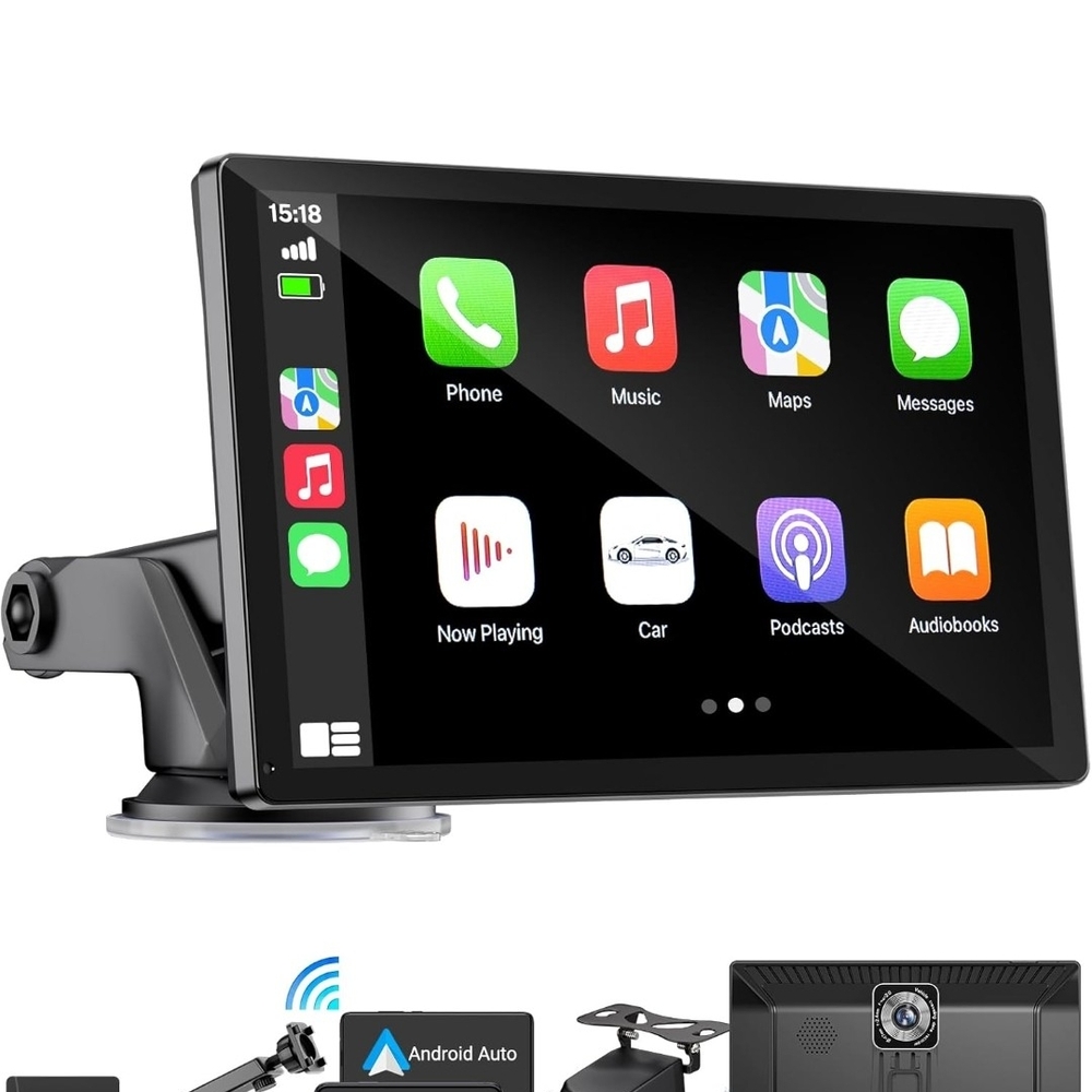 Universal Black Car Audio Video GPS System